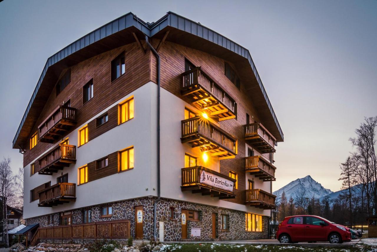 Vila Borievka Tatranská Lomnica Exteriör bild